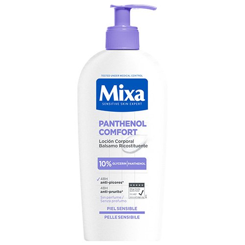 Mixa Loción Corporal Panthenol Comfort para piel sensible